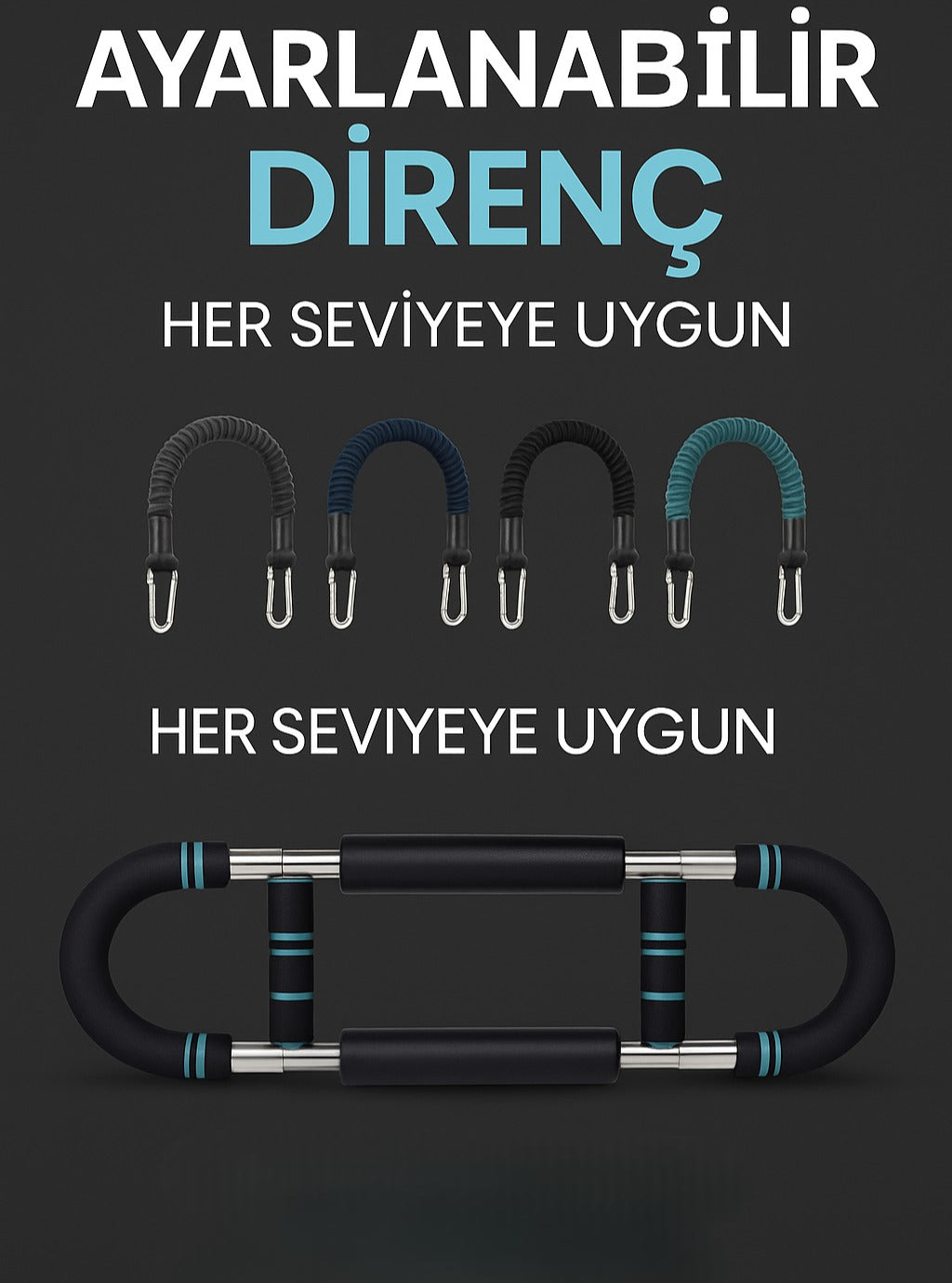 GorillaXBar™ – Taşınabilir Güç ve Fitness Çubuğu