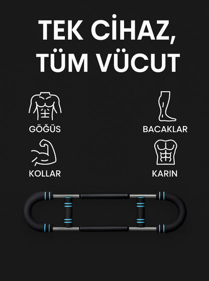 GorillaXBar™ – Taşınabilir Güç ve Fitness Çubuğu