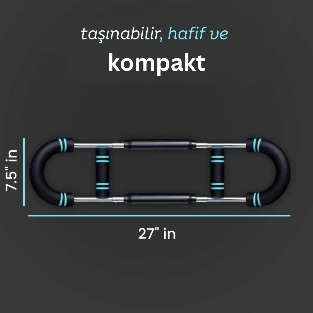 GorillaXBar™ – Taşınabilir Güç ve Fitness Çubuğu