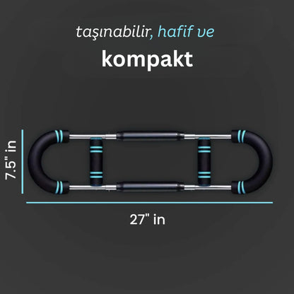 GorillaXBar™ – Taşınabilir Güç ve Fitness Çubuğu